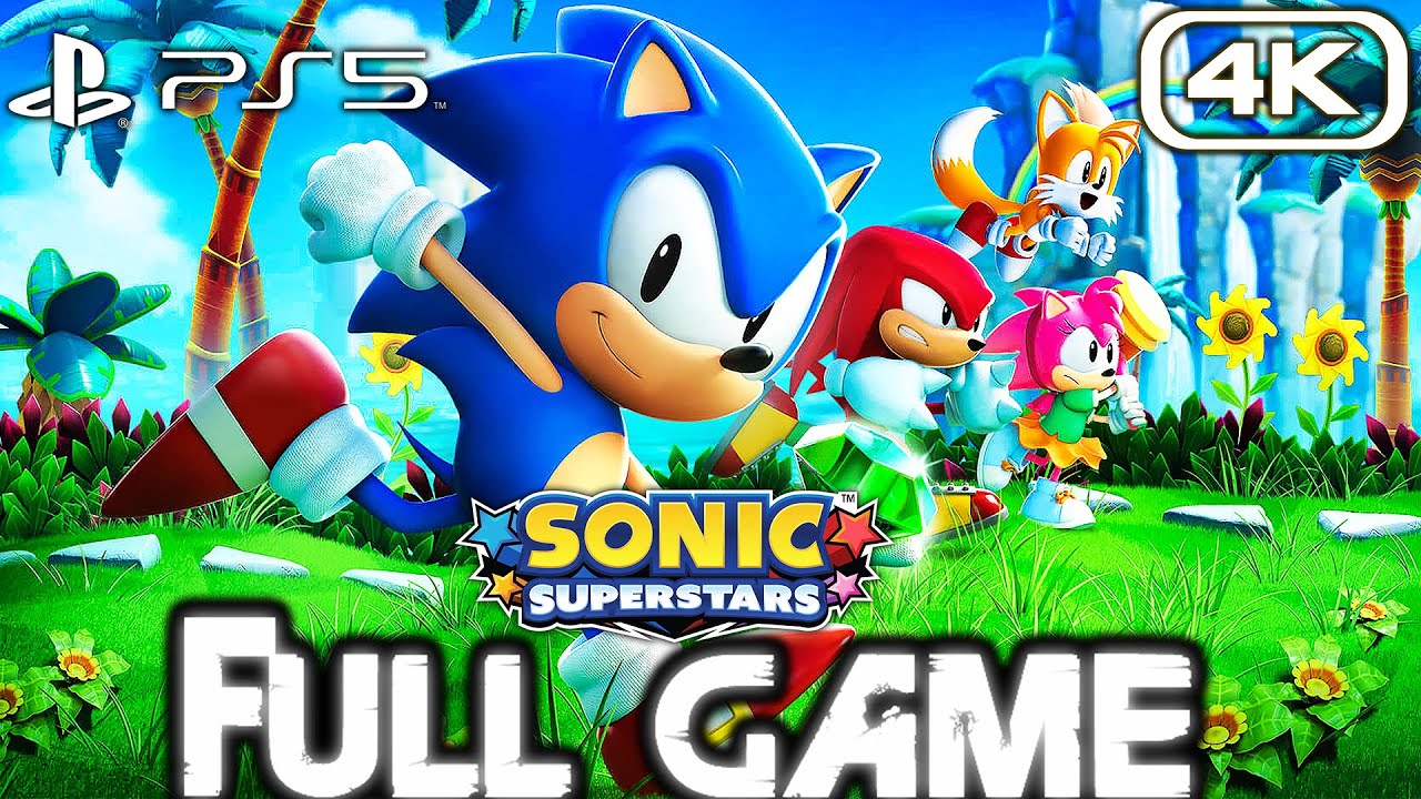 Sonic Superstars - PS5 4K 60FPS Gameplay 