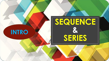 Sequence and series Intro and examples in Tamil