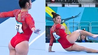 Beautiful floor exercise performance - Kayla Dicello