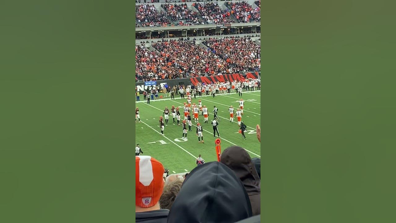 No Means No 😳| @browns at @Bengals @NFL Week 14, 2022 #battleofohio