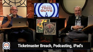 Johnny Ebola and the Malaria Five - Ticketmaster Breach, Podcasting, iPad's screenshot 2