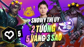 SNOWY TRÌNH DIỄN 2 TƯỚNG 5 VÀNG 3 SAO VỚI SỰ KẾT HỢP CỦA HEARTSTEEL & LÒ RÈN BẤT NGỜ