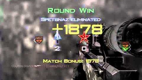 Claymore Bounce - MW3 Game Clip