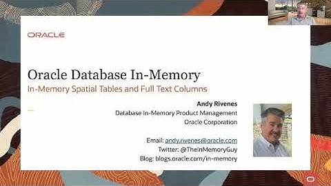 DBIM21c In-Memory Spatial Tables and Full Text Columns
