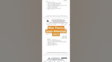 nios theory datesheet 2023 april