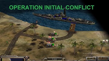 Command & Conquer - Generals Game-play (CUSTOM MISSION - GLA : Operation : Initial Conflict)