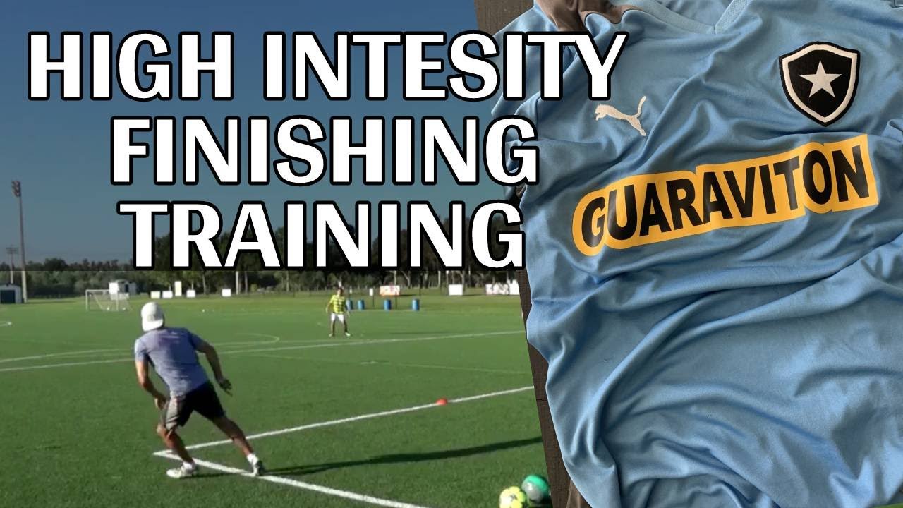 Football Soccer High Intensity Finishing Training YouTube