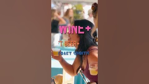 Wine & Beer Garden at 2021 LJAWF