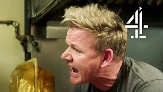 Gordon Ramsay SHOUTING for 8 Minutes Straight! | Ramsay's 24 Hours to Hell and Back