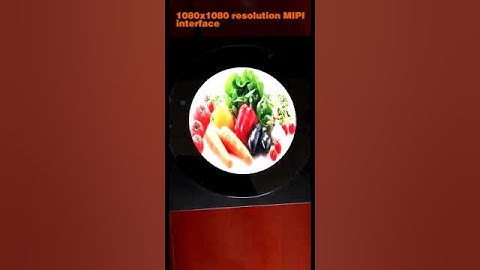 5 inch Round Screen 1080x1080 High-definition LCD Display MIPI Interface Smart Home LCD.#lcdpanel