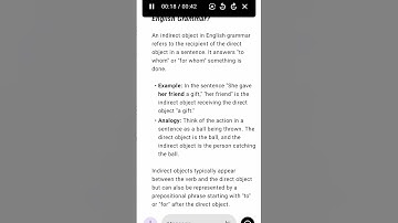 What Is an Indirect Object in English Grammar?