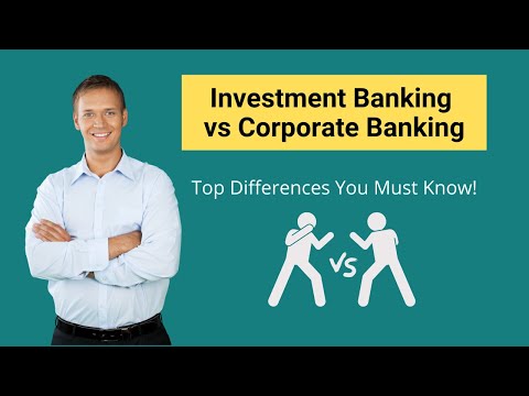 Video: Verschil Tussen Retail Banking En Corporate Banking