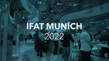 Wir waren Teil der IFAT 2022 in München | Xylem