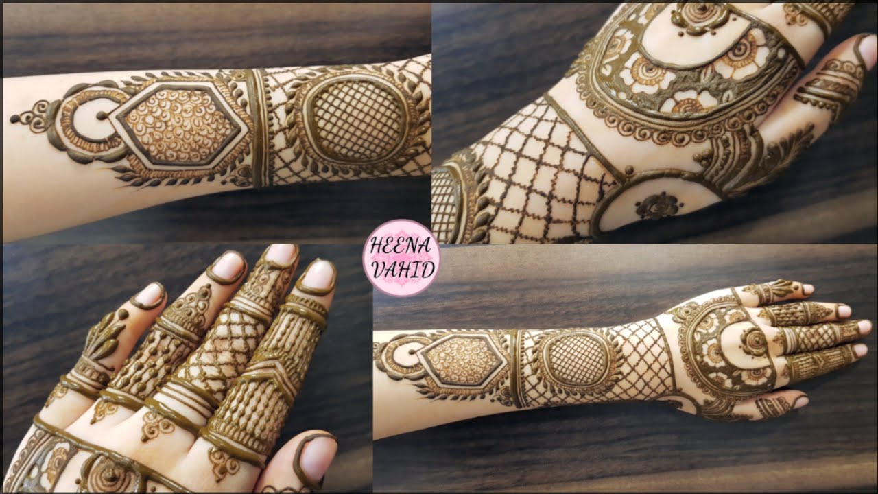 Dubai henna design #37 | heena vahid. - YouTube