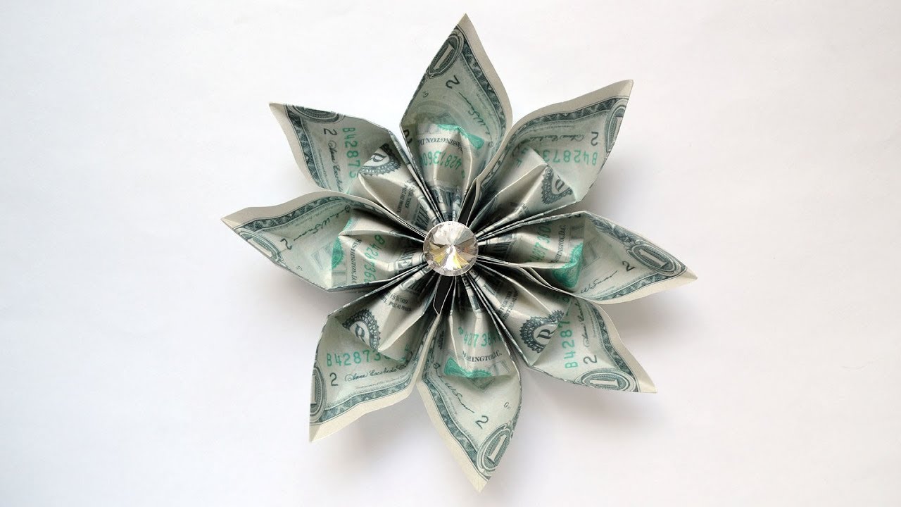 Origami Money Bouquet