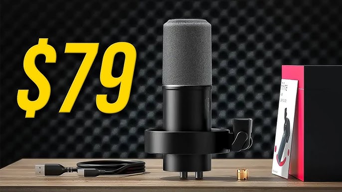 Save Money with the Fifine AM8 Mic - Shure SM7B Alternative — Eightify