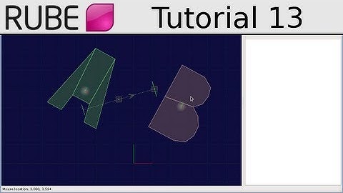 RUBE editor tutorial 13/18 - Prismatic joints