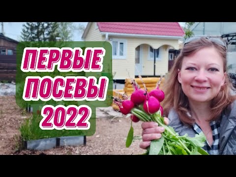 ПЕРВЫЕ ПОСЕВЫ 2022 ГОДА В ТЕПЛИЦУ И НЕ ТОЛЬКО!