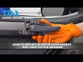 How to Replace Interior Door Handle 2003-09 Toyota 4Runner