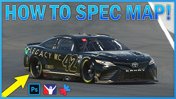 Spec Mapping Made Easy! | How To Spec Map Paints iRacing | Photoshop