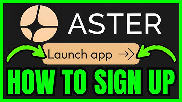 How To SIGN UP On Aster DEX (QUICK & EASY) 2025