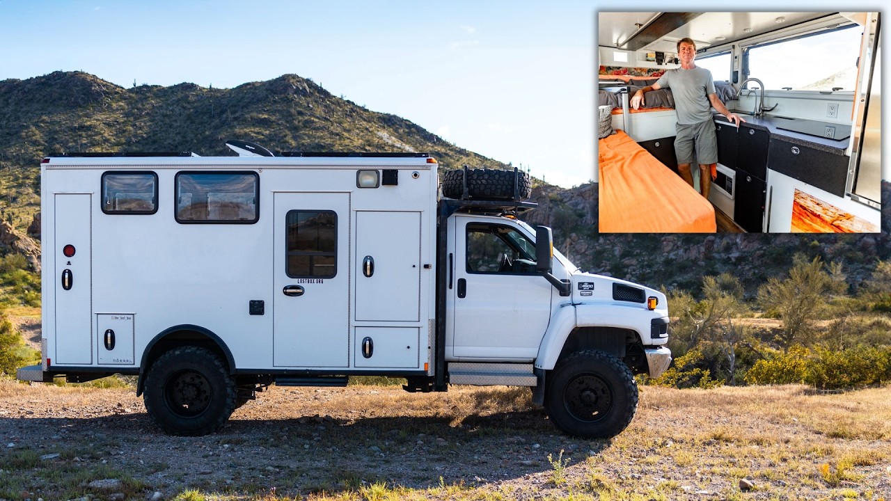 Ambulance Camper Conversion - Overlanding on a Budget