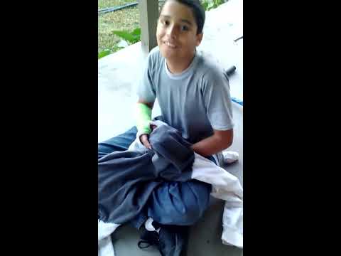 Hand down his pants