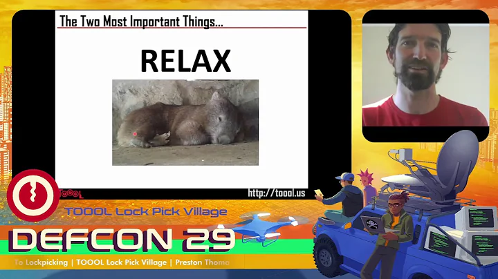 Intro To Lockpicking  | TOOOL Lock Pick Village | DEFCON Safe Mode