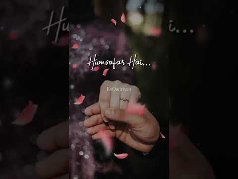 Humsafar.... Hindi Love Shayari | Female Whatsapp Status #shorts