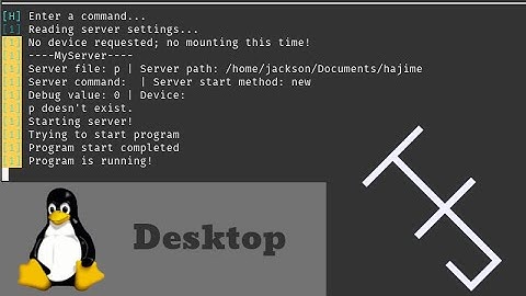 Using Hajime to start your Minecraft server! (Linux Desktop Tutorial)