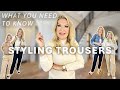 4 WAYS TO STYLE TAILORED TROUSERS
