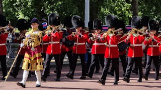 Trooping The Colour 2022. Queen&#39;s Official Birthday Parade.