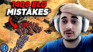 Classic 1400 Elo Mistakes | AoE2 Coaching