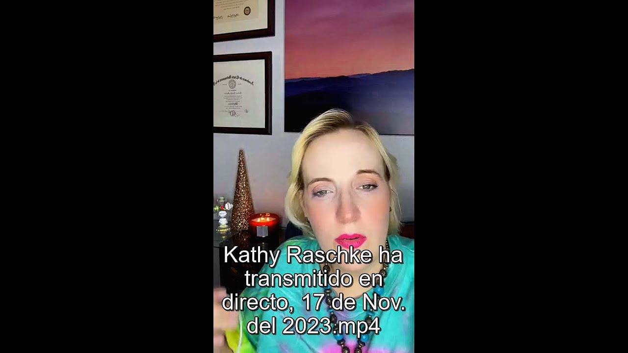 Kim Raschke Kathy Raschke ha transmitido en directo, 17 de Nov del 2023 - YouTube