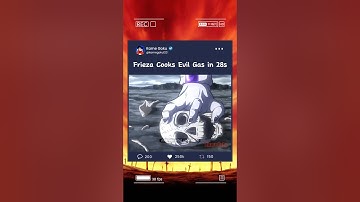 Frieza Cooks Evil Gas in 28s #goku #dragonball