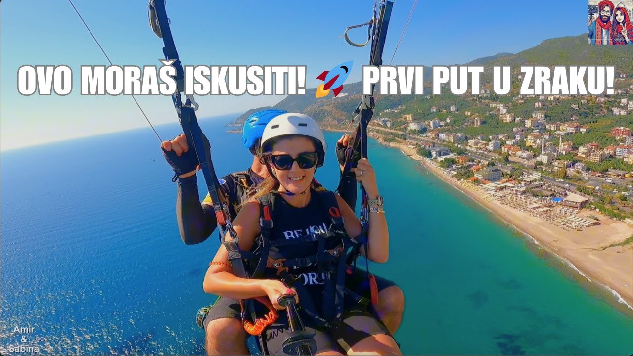 Strah i Adrenalin: Let Paraglajderom 🚀  - Gledaj kako SMO U(PRE)ŽIVALI!