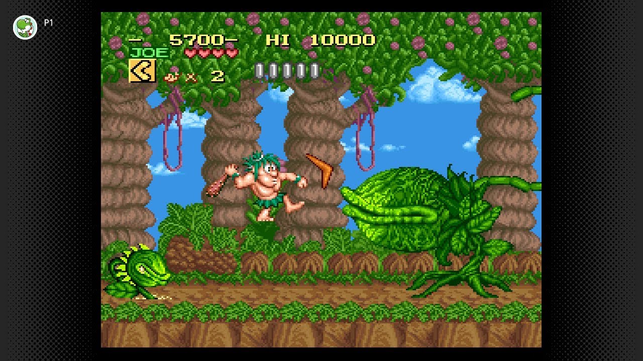 New Joe & and Mac Caveman Ninja スイッチ NEW Joe & Mac - Caveman