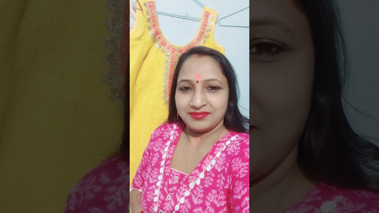 sleeveless 😊 backless kurti 