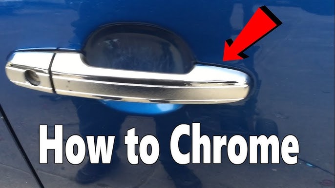 Quick Fix Peeling Chrome Plating on Car Door Handle 