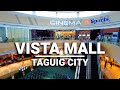 Vista mall taguig mall walk tour 2022  taguig city metro manila philippines  4k