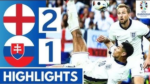 EXTRA-TIME! 🔵England vs Slovakia (2-1) Extended HIGHLIGHTS || EURO 2024!