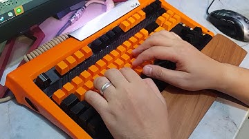 IBM MODEL M (SSK MOD) bucking spring typing sound