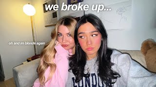 we broke up & i dyed my hair