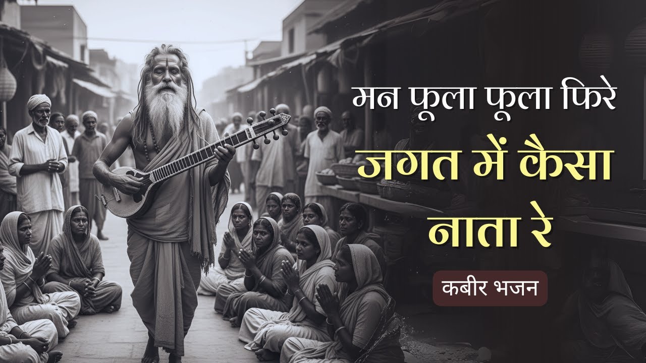 मन फूला फूला फिरे जगत में कैसा नाता रे - कबीर भजन | Man Fula Fula Phire Jagat Mein | Kabir Bhajan