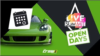 The crew 2@ &quot; OPEN DAY &quot; Live Summit.