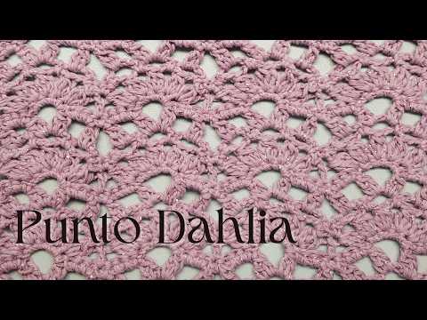 Punto Dahlia – uncinetto elegante e traforato