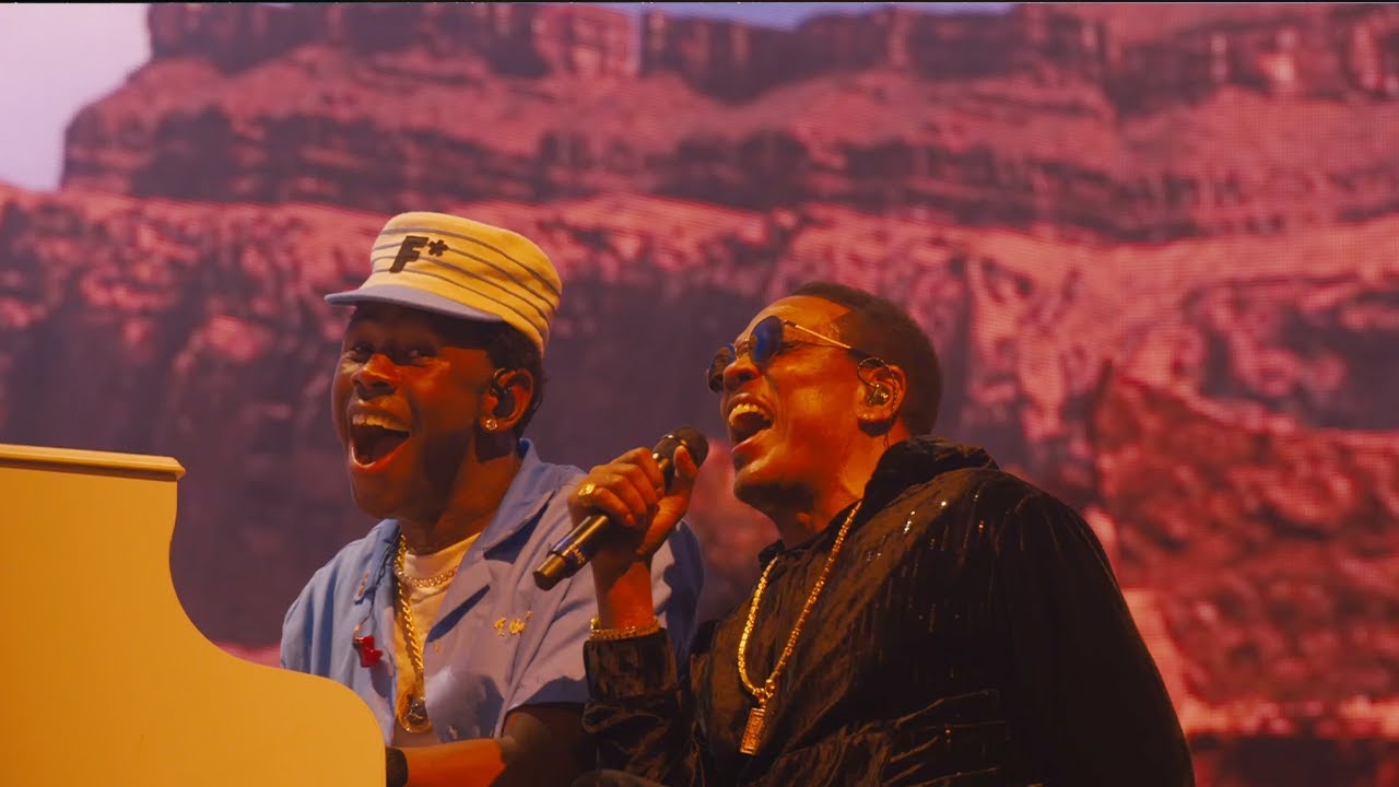 Tyler The Creator   EARFQUAKE feat Charlie Wilson Live at Coachella