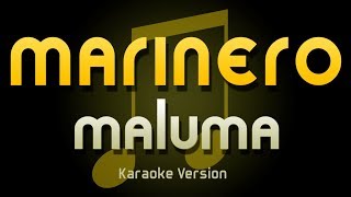 Maluma - Marinero (Karaoke)