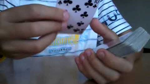 Техника : Reverse Fan (One Hand) (tutorial)