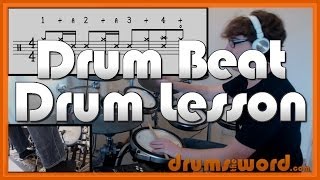 ★ Message In A Bottle (The Police) ★ Drum Lesson | How To Play Drum BEAT (Stewart Copeland)